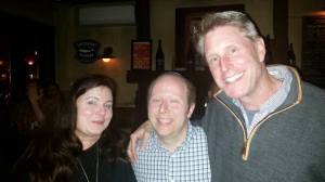 (L-R Katherine Kyle, Me, and Dave Broderick